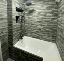 bathroom tiling