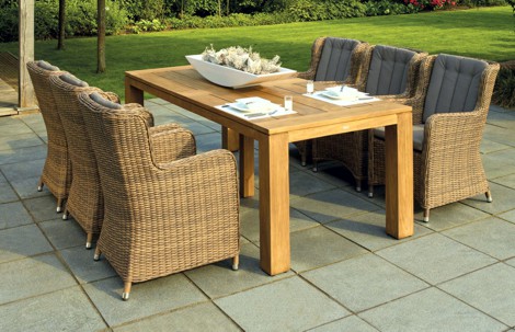 Exterior paving & tiling.